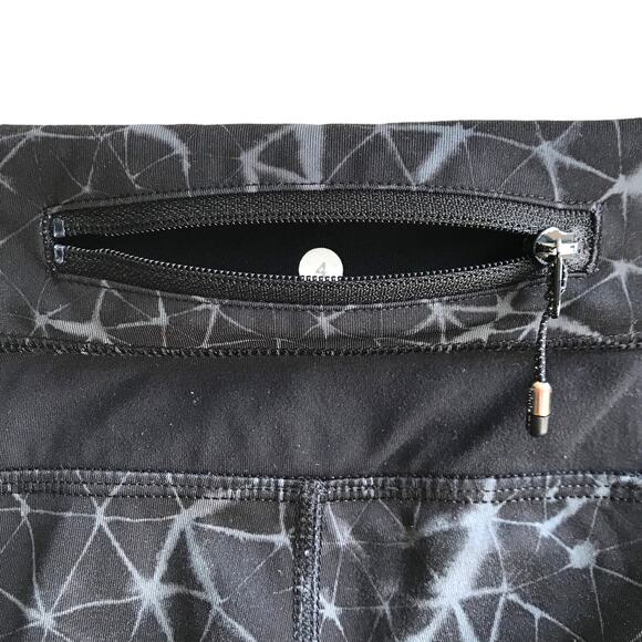 Lululemon Run Inspire Crops Size 4 Star Crushed Pockets Luxtreme Mesh Running - Picture 7 of 16